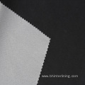 Dry cleanable twill weave woven lining and interlining